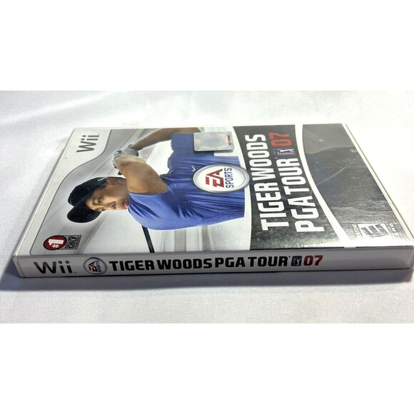 Tiger Woods PGA Tour 07 (Nintendo Wii, 2007) Complete with Manual Tested - Picture 3 of 9